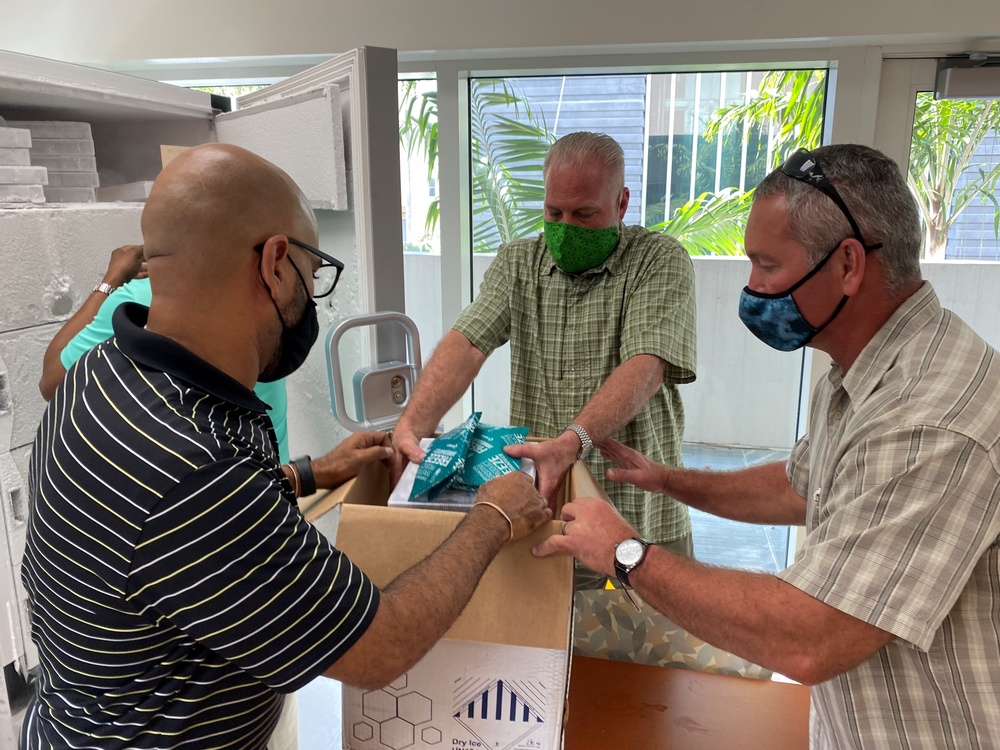 Miami Community Vaccination Center Prepares for Opening