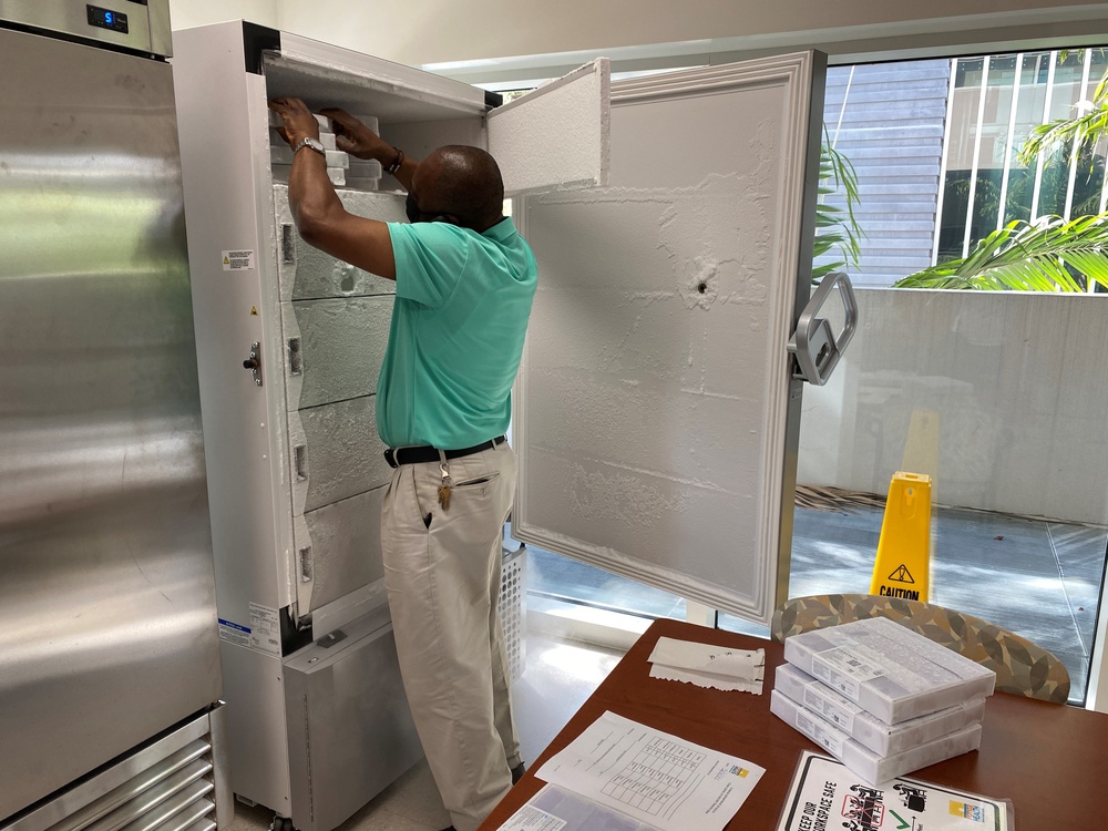 Miami Community Vaccination Center Prepares for Opening