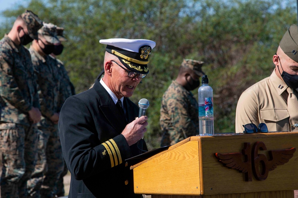 MAG-16 Rededication Ceremony