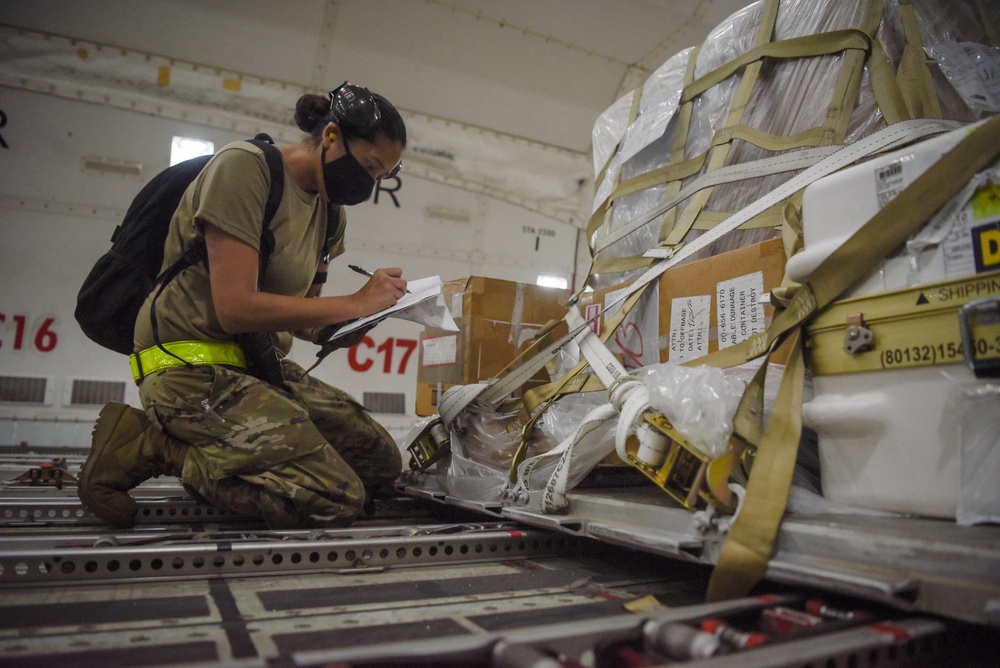 Diplomatic Crates and Pouches Arrive on AAFB
