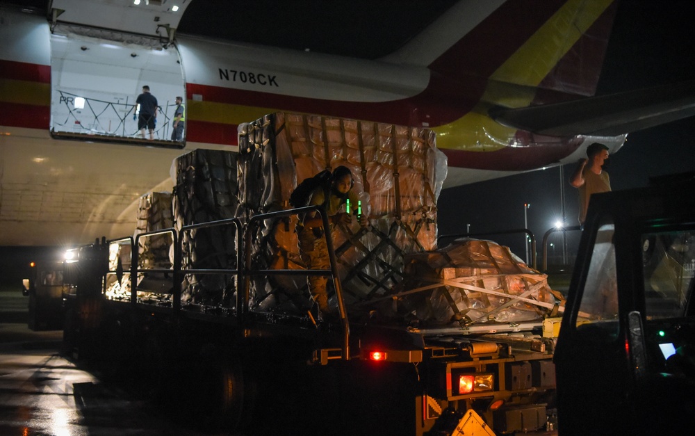 Diplomatic Crates and Pouches Arrive on AAFB