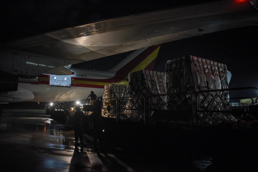 Diplomatic Crates and Pouches Arrive on AAFB
