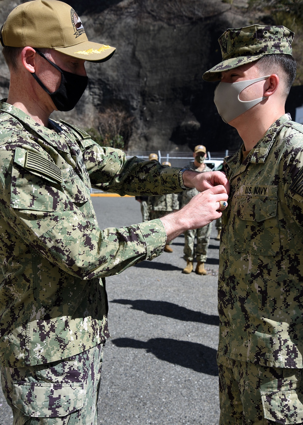 Sailors Meritoriously Advanced Onboard CFAY