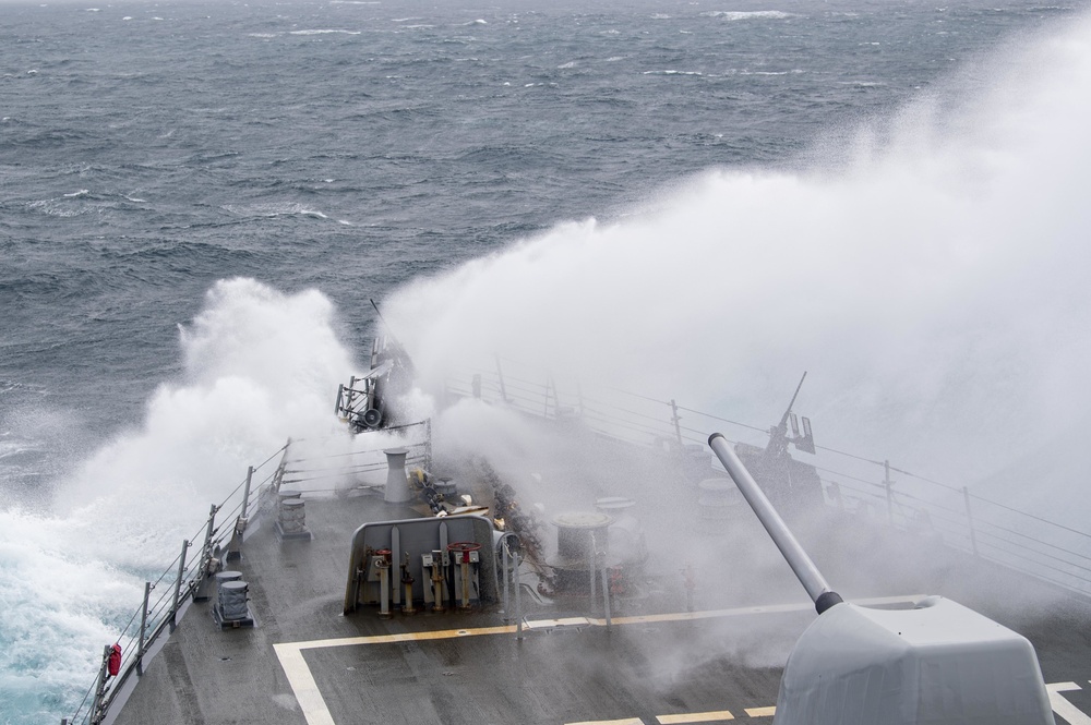 USS Laboon Conducts Strait of Gibraltar Transit