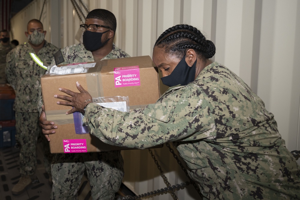 COVID-19 vaccine arrives at Camp Lemonnier Djibouti
