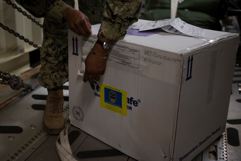 COVID-19 vaccine arrives at Camp Lemonnier Djibouti