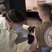 Medical personnel administer COVID-19 vaccine at Camp Lemonnier Djibouti