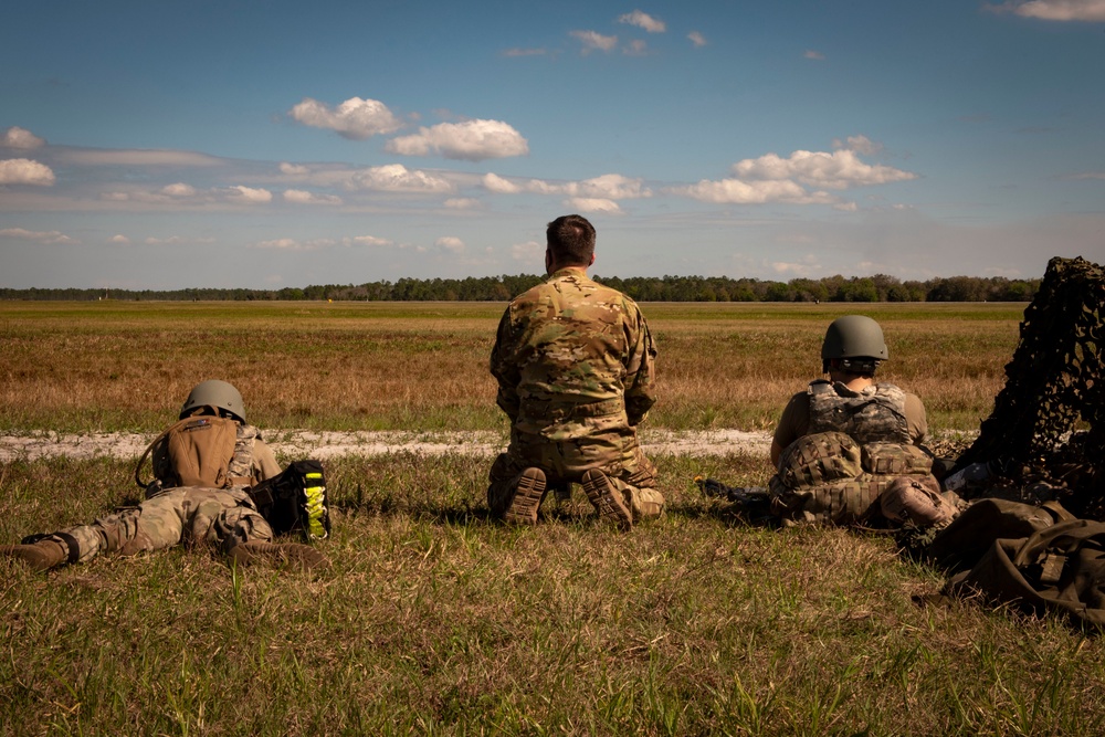 23WG leadership tours Mosaic Tiger battlefield