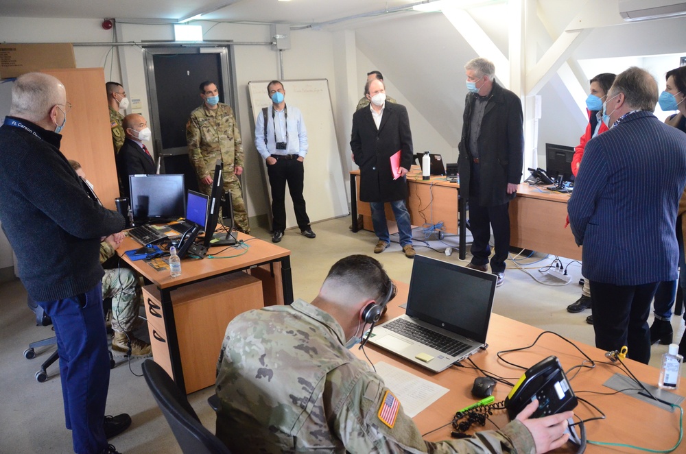 Army COVID prevention focus of Baumholder visit by local host-nation leaders
