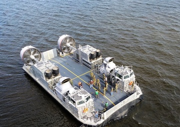 Panama City and Navy Reserve collaborate on LCAC 100