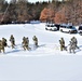 Fort McCoy CWOC class 21-04 students conduct field training in snowshoes, pulling sleds