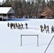 Fort McCoy CWOC class 21-04 students conduct field training in snowshoes, pulling sleds