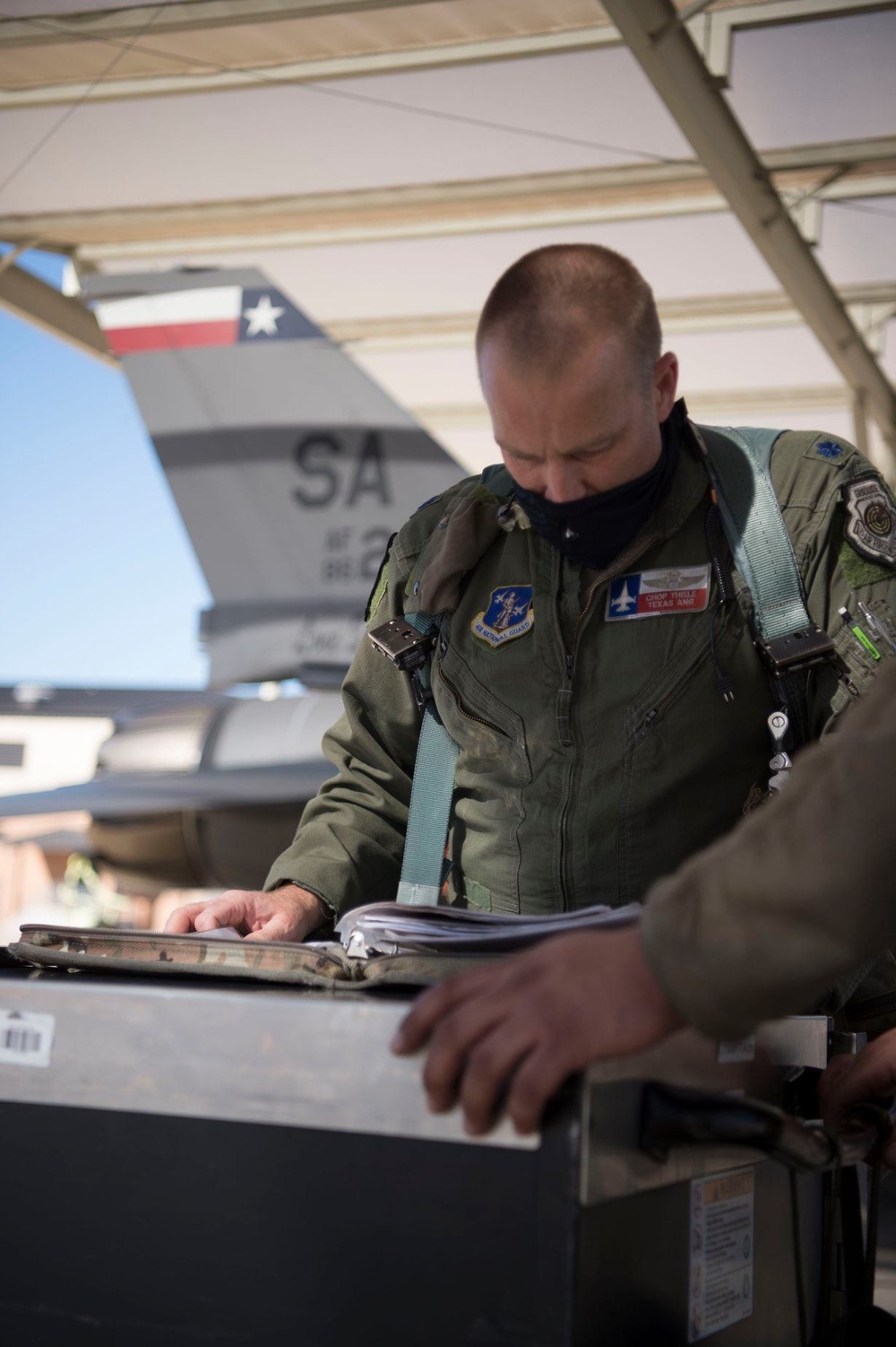 Lt. Col. Thiele final flight