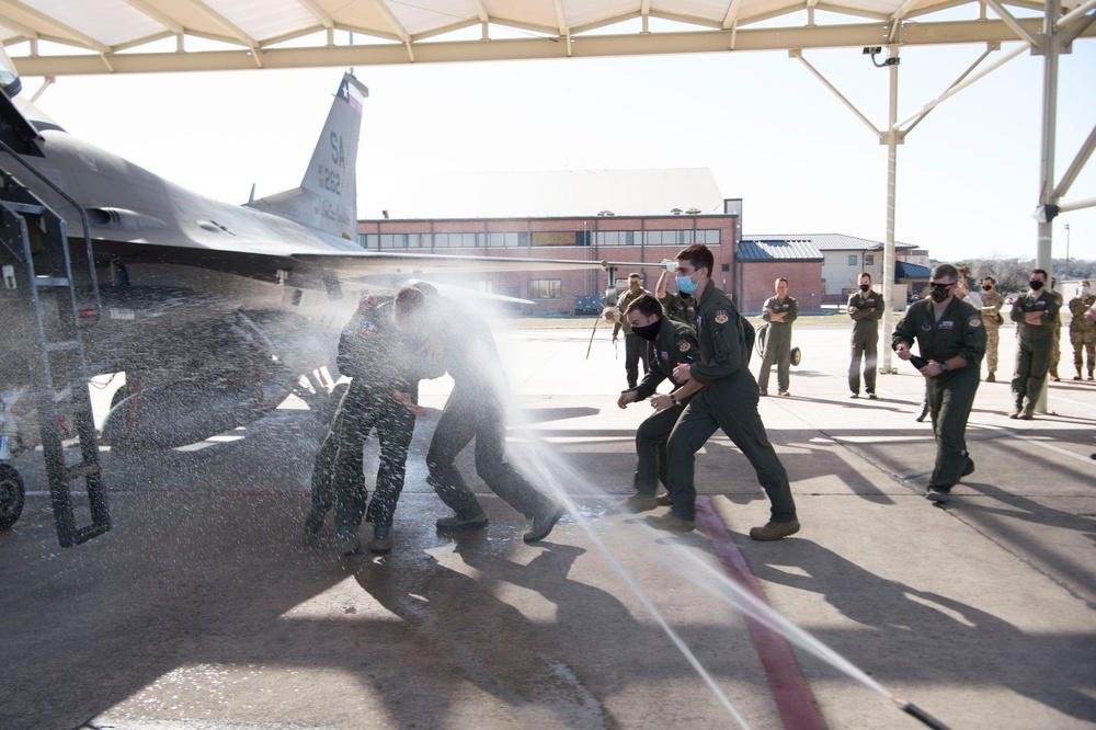 Lt. Col. Thiele final flight