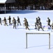 Fort McCoy CWOC class 21-04 students conduct field training in snowshoes, pulling sleds