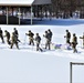 Fort McCoy CWOC class 21-04 students conduct field training in snowshoes, pulling sleds