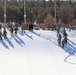 Fort McCoy CWOC class 21-04 students conduct field training in snowshoes, pulling sleds