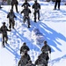 Fort McCoy CWOC class 21-04 students conduct field training in snowshoes, pulling sleds