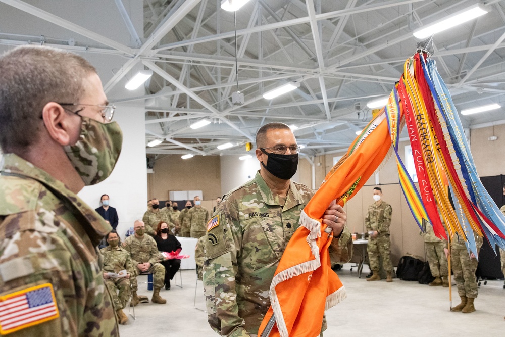 101st Expeditionary Signal Battalion Change of Command