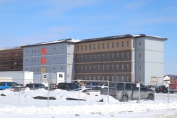 Construction of new, modern barracks building continues at Fort McCoy