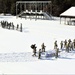 Cold-Weather Operations Course class 21-04 students conduct field training in snowshoes, pulling sleds