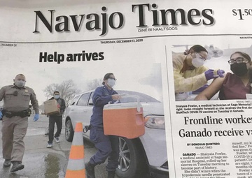 Public Health officer deploys to Navajo Nation to assist with COVID relief