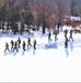 Cold-Weather Operations Course class 21-04 students conduct field training in snowshoes, pulling sleds