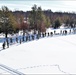 Cold-Weather Operations Course class 21-04 students conduct field training in snowshoes, pulling sleds