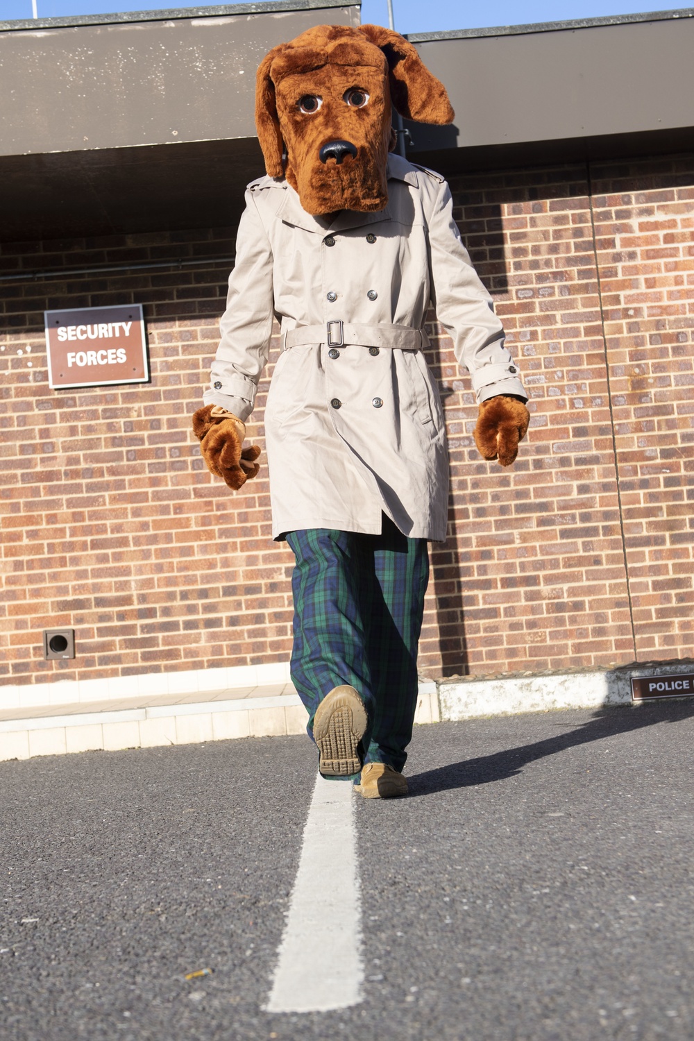 McGruff the Crime Dog encourages safety in 501CSW