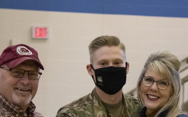 Nebraska National Guard 192nd Military Police Detachment send-off ceremony