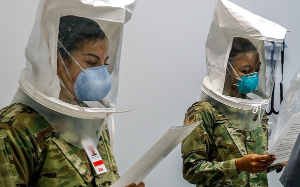 Airmen in-processing Kingman Medical Center