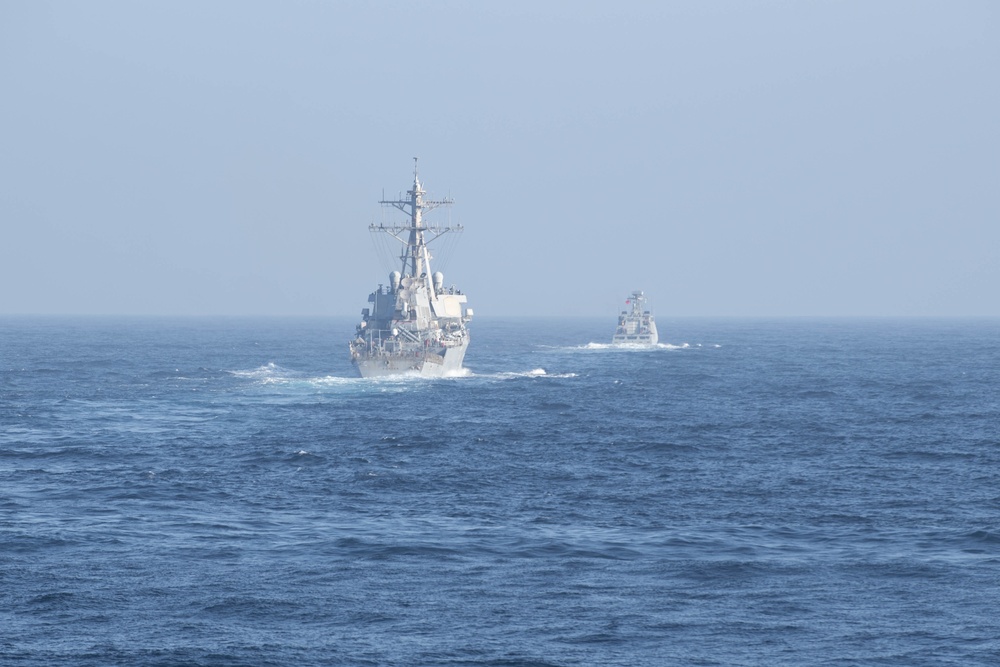 Mitscher Participates in Lightning Handshake 2021