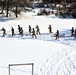 Fort McCoy CWOC class 21-04 students conduct field training in snowshoes, pulling sleds