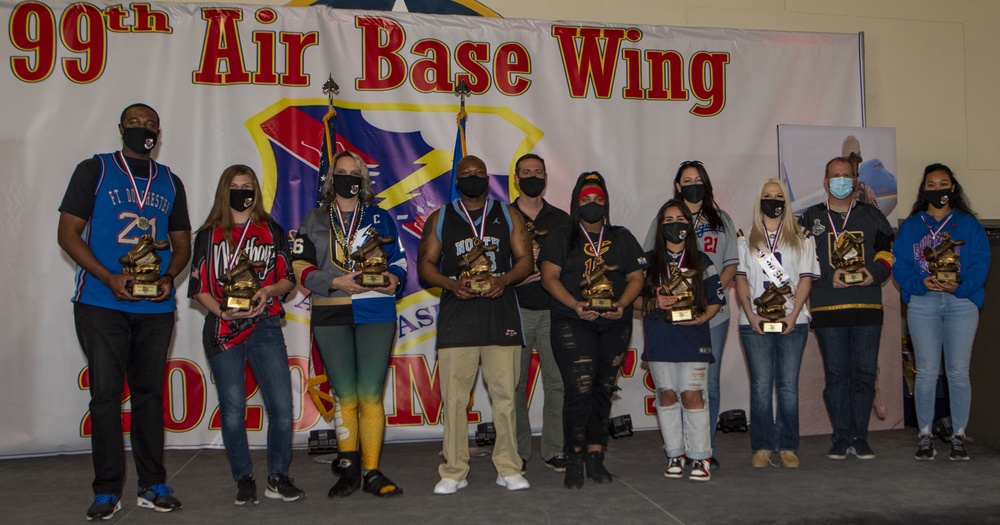 99th Air Base Wing celebrates 2020 MVPs at Annual Awards