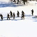 Fort McCoy CWOC class 21-04 students conduct field training in snowshoes, pulling sleds