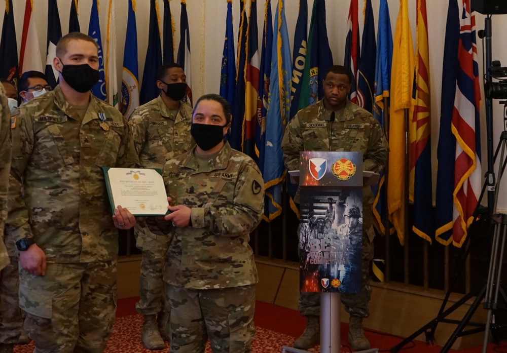 IMCOM-E Best Warrior Winners