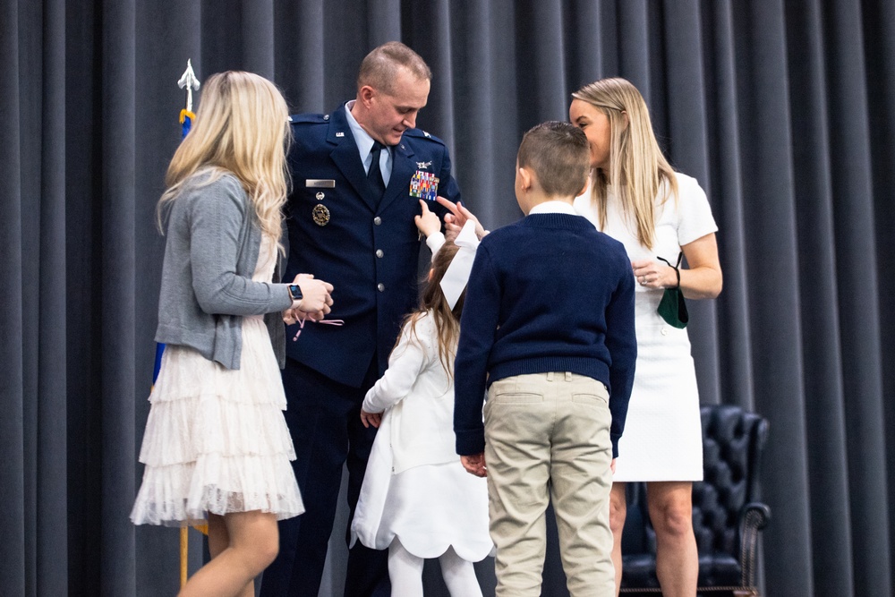 Col. Hebert promotion ceremony