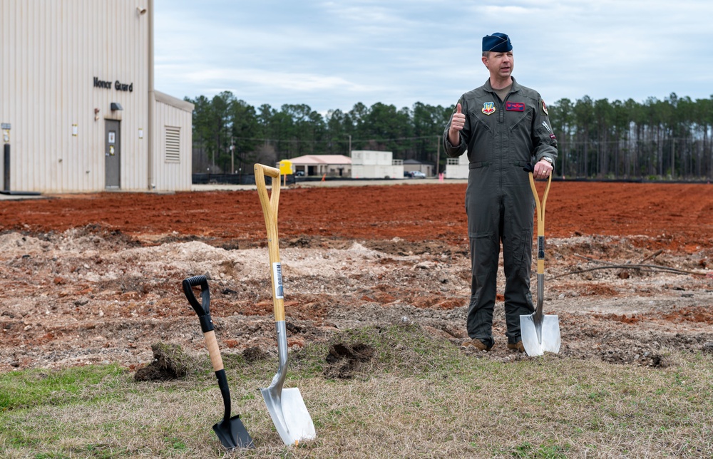 25th Attack Group breaks ground on a permanent home