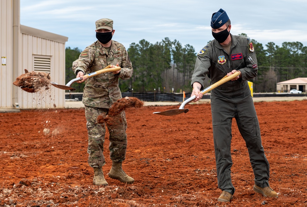 25th Attack Group breaks ground on a permanent home