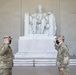 Reenlistment at the Lincoln Memorial