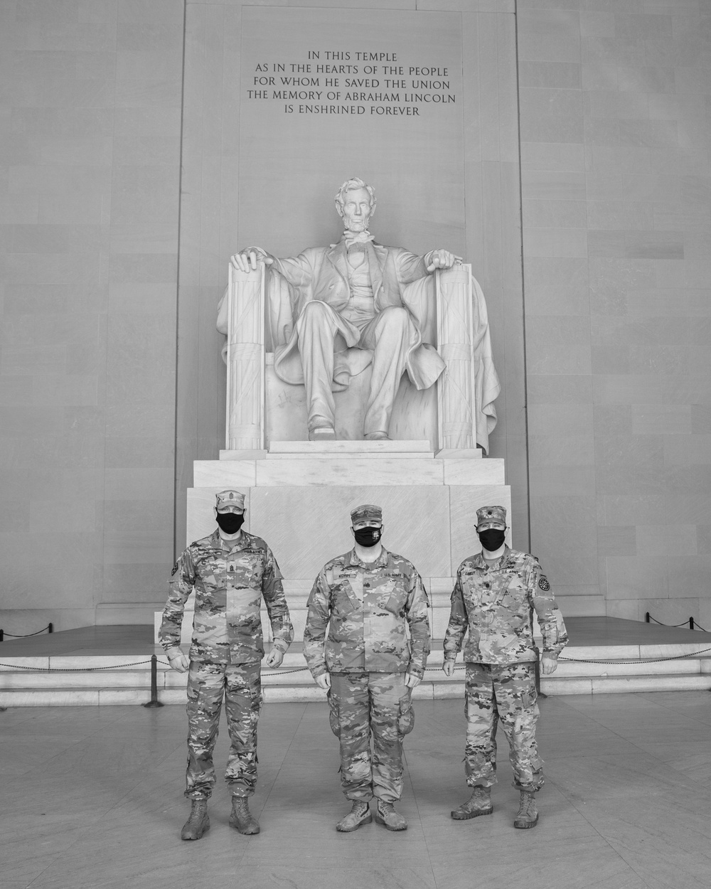 Reenlistment at the Lincoln Memorial