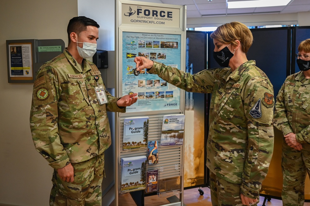 45th Medical Group Hosts Air Force Surgeon General