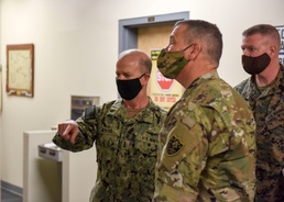 United States Space Command Visit