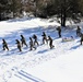 Fort McCoy CWOC class 21-04 students conduct field training in snowshoes, pulling sleds