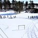 Fort McCoy CWOC class 21-04 students conduct field training in snowshoes, pulling sleds