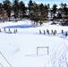Fort McCoy CWOC class 21-04 students conduct field training in snowshoes, pulling sleds