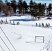 Fort McCoy CWOC class 21-04 students conduct field training in snowshoes, pulling sleds