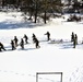 Fort McCoy CWOC class 21-04 students conduct field training in snowshoes, pulling sleds