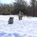 Fort McCoy CWOC class 21-04 students conduct field training in snowshoes, pulling sleds