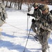 Fort McCoy CWOC class 21-04 students conduct field training in snowshoes, pulling sleds